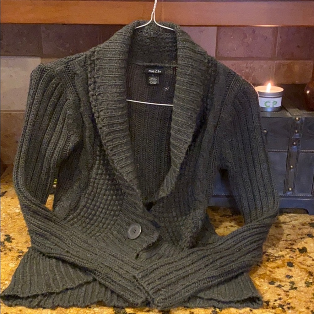 Rue21 Cardigan Knit Sweater